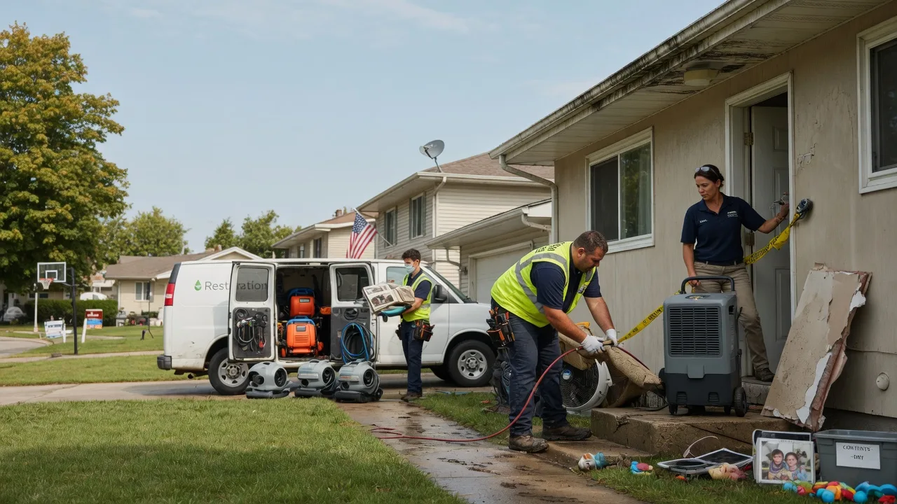 Water Damage Restoration in Griggsville, IL near me